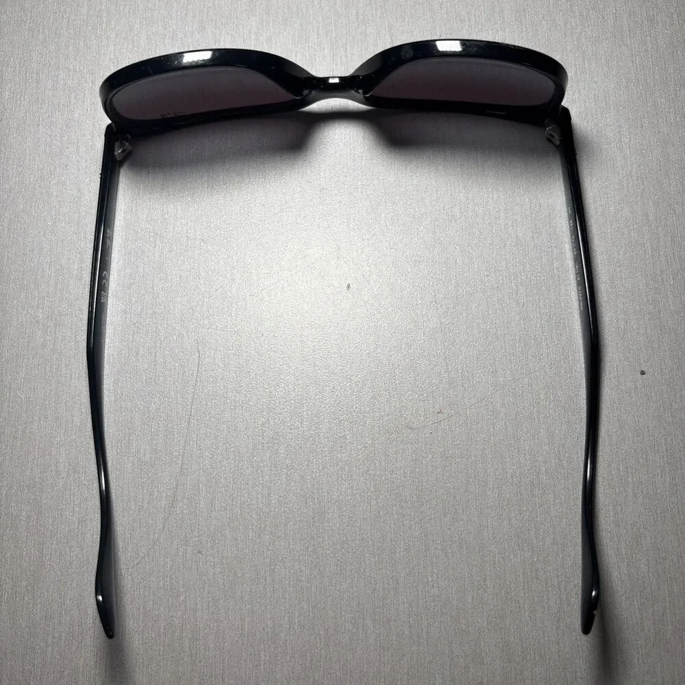Ray-Ban Sunglasses RB4378 601/8G Rectangular Black Plastic 54-16 145 FRAMES ONLY